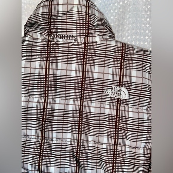 Women’s The North Face lightweight brown plaid Jacket size Small‎ - Picture 14 of 16